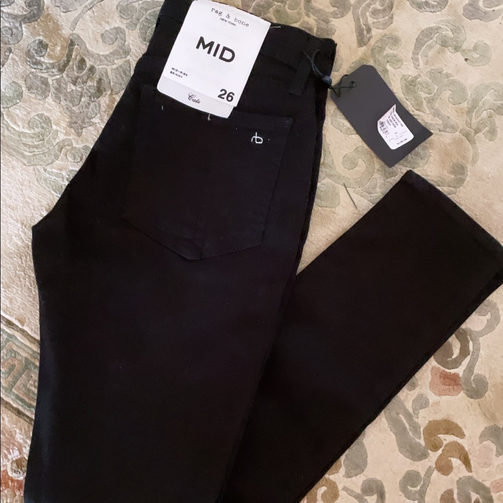 rag & bone black jeans